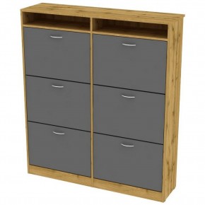 Обувница W17 (ДВ-Графит) в Игриме - igrim.mebel24.online | фото
