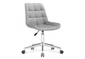 Офисное кресло Честер светло-серый / хром в Игриме - igrim.mebel24.online | фото