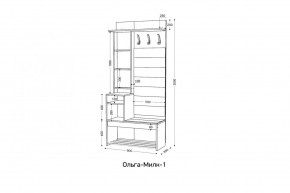 ОЛЬГА-МИЛК 1 Прихожая в Игриме - igrim.mebel24.online | фото 2