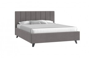 ОЛИВИЯ Кровать с ПМ 1600 (серый) в Игриме - igrim.mebel24.online | фото