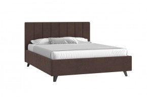 ОЛИВИЯ Кровать с ПМ 1600 (шоколад) в Игриме - igrim.mebel24.online | фото