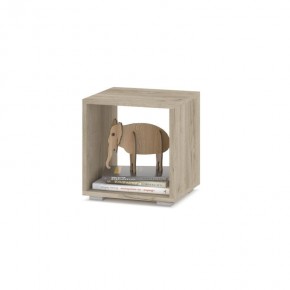 ОЛИВИЯ О51 Стеллаж (дуб крафт серый) в Игриме - igrim.mebel24.online | фото