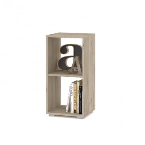 ОЛИВИЯ О52 Стеллаж (дуб крафт серый) в Игриме - igrim.mebel24.online | фото