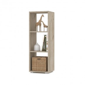 ОЛИВИЯ О53 Стеллаж (дуб крафт серый) в Игриме - igrim.mebel24.online | фото