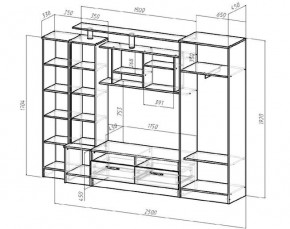 ОСКАР Гостиная (ЯШТ/ЯШС) в Игриме - igrim.mebel24.online | фото 2