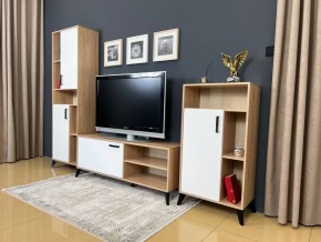 ОСКАР TRIO Гостиная (дуб золотой/белый) в Игриме - igrim.mebel24.online | фото 3