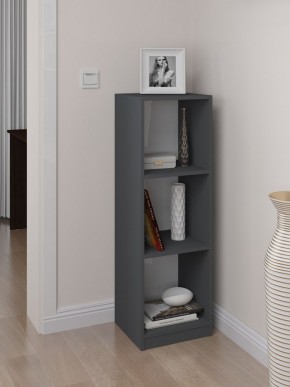 Пенал открытый мини Дублин (Графит) в Игриме - igrim.mebel24.online | фото 2