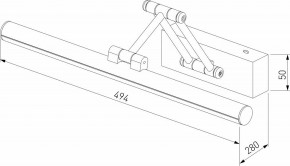 Подсветка для картины Elektrostandard Monza a064136 в Игриме - igrim.mebel24.online | фото 4