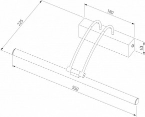 Подсветка для зеркала Elektrostandard Simple a063695 в Игриме - igrim.mebel24.online | фото 3