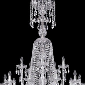 Подвесная люстра Bohemia Ivele Crystal 1402 1402/20+10+5/530/XL-165/Ni в Игриме - igrim.mebel24.online | фото 4