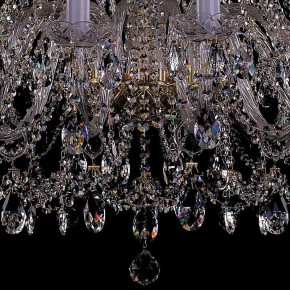 Подвесная люстра Bohemia Ivele Crystal 1411 1411/16/400/XL-115/G в Игриме - igrim.mebel24.online | фото 3