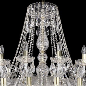 Подвесная люстра Bohemia Ivele Crystal 1411 1411/24+12/460/G в Игриме - igrim.mebel24.online | фото 4
