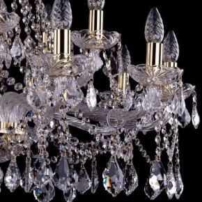 Подвесная люстра Bohemia Ivele Crystal 1413 1413/10+5/300/G/Leafs в Игриме - igrim.mebel24.online | фото 2