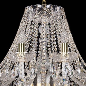 Подвесная люстра Bohemia Ivele Crystal 1413 1413/18/400/G в Игриме - igrim.mebel24.online | фото 4