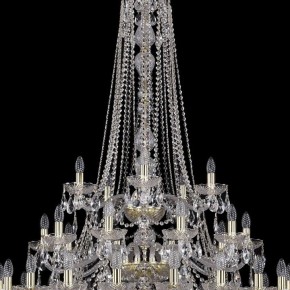 Подвесная люстра Bohemia Ivele Crystal 1413 1413/20+10+5/400/h-158/3d/G в Игриме - igrim.mebel24.online | фото 5