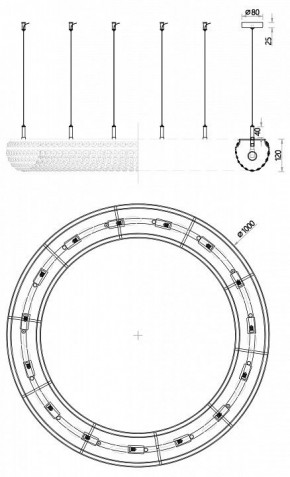 Подвесная люстра Favourite Monilibus 4015-15P в Игриме - igrim.mebel24.online | фото 5