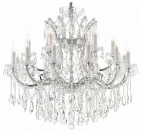 Подвесная люстра iLamp Diamond 6071-18 CR+CL в Игриме - igrim.mebel24.online | фото