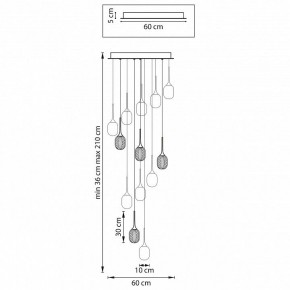 Подвесная люстра Lightstar Acrile 738131 в Игриме - igrim.mebel24.online | фото 7