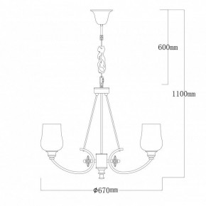 Подвесная люстра MW-Light Палермо 27 386017706 в Игриме - igrim.mebel24.online | фото 9