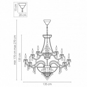 Подвесная люстра Osgona Classic 700511 в Игриме - igrim.mebel24.online | фото 3