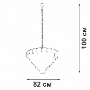 Подвесная люстра Vitaluce V58340 V58340-8/25 в Игриме - igrim.mebel24.online | фото 3