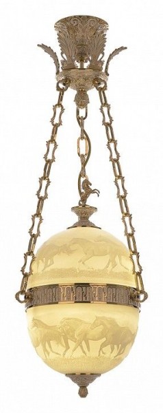 Подвесной светильник Bohemia Ivele Crystal 7100 71000P/25 GW Horse Y8 FH1S в Игриме - igrim.mebel24.online | фото 2