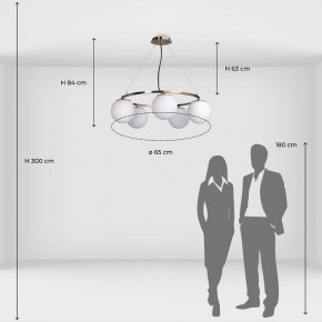Подвесной светильник DeMarkt Оливия 11 306014505 в Игриме - igrim.mebel24.online | фото 8