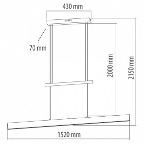 Подвесной светильник DeMarkt Ральф 7 675013603 в Игриме - igrim.mebel24.online | фото 9