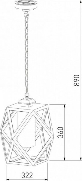 Подвесной светильник Elektrostandard Ambra a056233 в Игриме - igrim.mebel24.online | фото 3