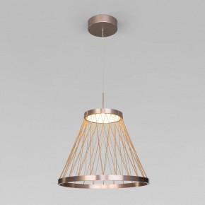 Подвесной светильник Eurosvet Cesta 40016/1 LED коричневый в Игриме - igrim.mebel24.online | фото 2