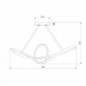 Подвесной светильник Eurosvet Kink 90174/1 сатин-никель в Игриме - igrim.mebel24.online | фото 6