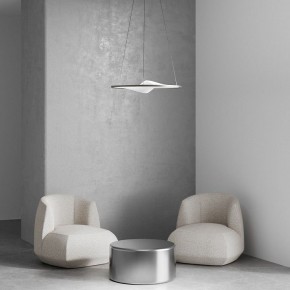 Подвесной светильник Eurosvet Occhio 40026/1 LED серый в Игриме - igrim.mebel24.online | фото 4