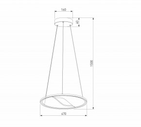 Подвесной светильник Eurosvet Occhio 40026/1 LED серый в Игриме - igrim.mebel24.online | фото 5