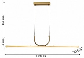 Подвесной светильник Favourite Raya 4097-2P в Игриме - igrim.mebel24.online | фото 4