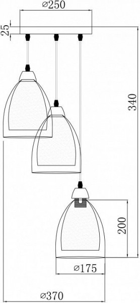 Подвесной светильник Freya Astery FR5375PL-03CH2 в Игриме - igrim.mebel24.online | фото 4
