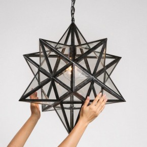 Подвесной светильник Imperiumloft Black Star Clear Glass 101314-26 в Игриме - igrim.mebel24.online | фото 2