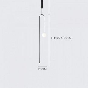 Подвесной светильник Imperiumloft Lines Бронза LINES-01 в Игриме - igrim.mebel24.online | фото 2