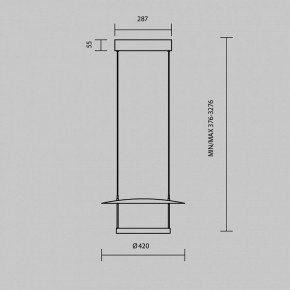 Подвесной светильник Maytoni Ambience MOD280PL-L23B3K1 в Игриме - igrim.mebel24.online | фото 4