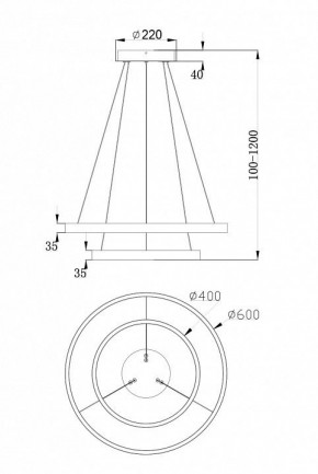 Подвесной светильник Maytoni Rim MOD058PL-L55W4K в Игриме - igrim.mebel24.online | фото 7