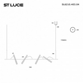 Подвесной светильник ST-Luce LILT SL6210.403.04 в Игриме - igrim.mebel24.online | фото 2