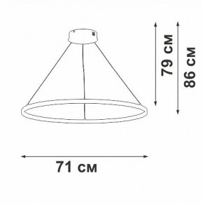 Подвесной светильник Vitaluce V2516 V2516-8/3S в Игриме - igrim.mebel24.online | фото 3