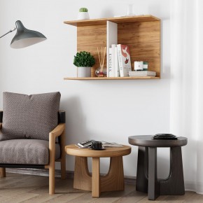 Полка Ион-3 (крафт/белый) в Игриме - igrim.mebel24.online | фото 3