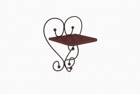 Полка прикроватная настенная (МилСон) в Игриме - igrim.mebel24.online | фото 6