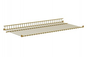 Полка сотовая L695 (золото) в Игриме - igrim.mebel24.online | фото