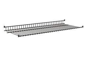 Полка сотовая L895 (черный муар) в Игриме - igrim.mebel24.online | фото