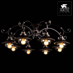 Потолочная люстра Arte Lamp Grazioso A4577PL-8CK в Игриме - igrim.mebel24.online | фото 3