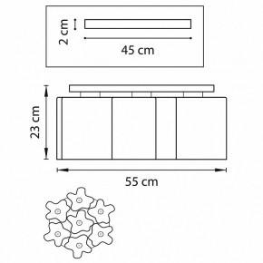 Потолочная люстра Lightstar Nubi 802073 в Игриме - igrim.mebel24.online | фото 2