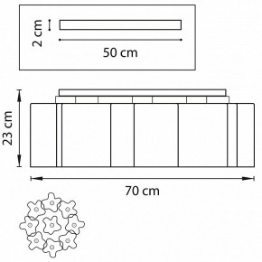 Потолочная люстра Lightstar Nubi 802097 в Игриме - igrim.mebel24.online | фото 2