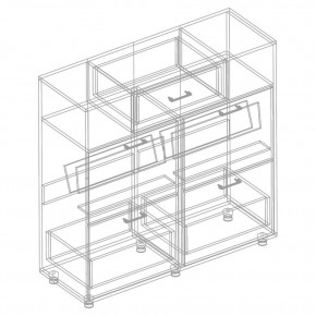 Прихожая "Сандра" (модульная) в Игриме - igrim.mebel24.online | фото 4