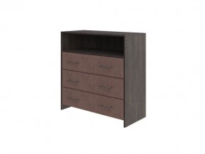PROxSON Комод Varna (ЛДСП+ткань Дуб Кантербери/Tesla Брауни) 90x40 в Игриме - igrim.mebel24.online | фото